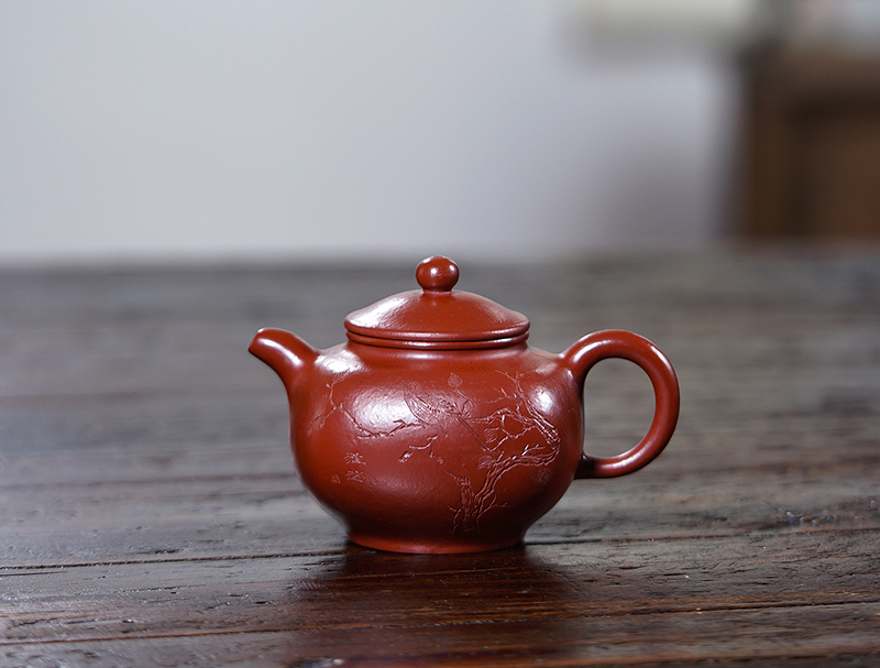 600cc朱泥大亨掇只壶